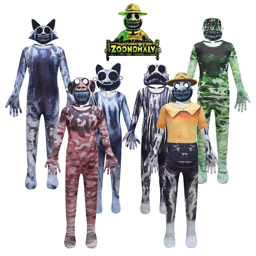 Zoo Party Games - Jeu d'horreur ZOONOMALY Halloween Cosplay Costume