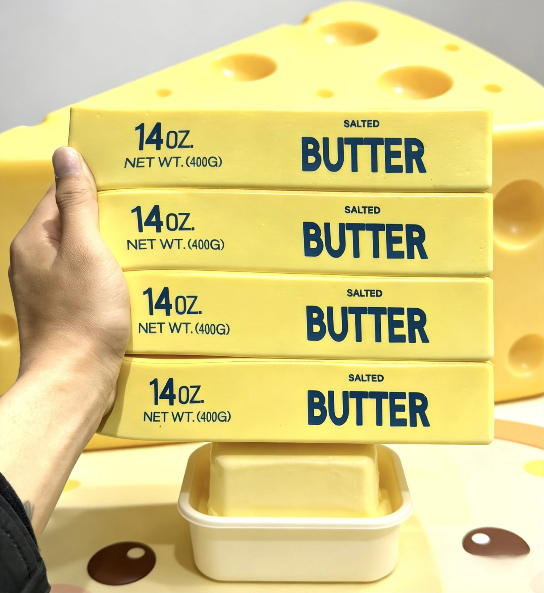 Party Games For Adults And Kids - Bâton de beurre géant super mou