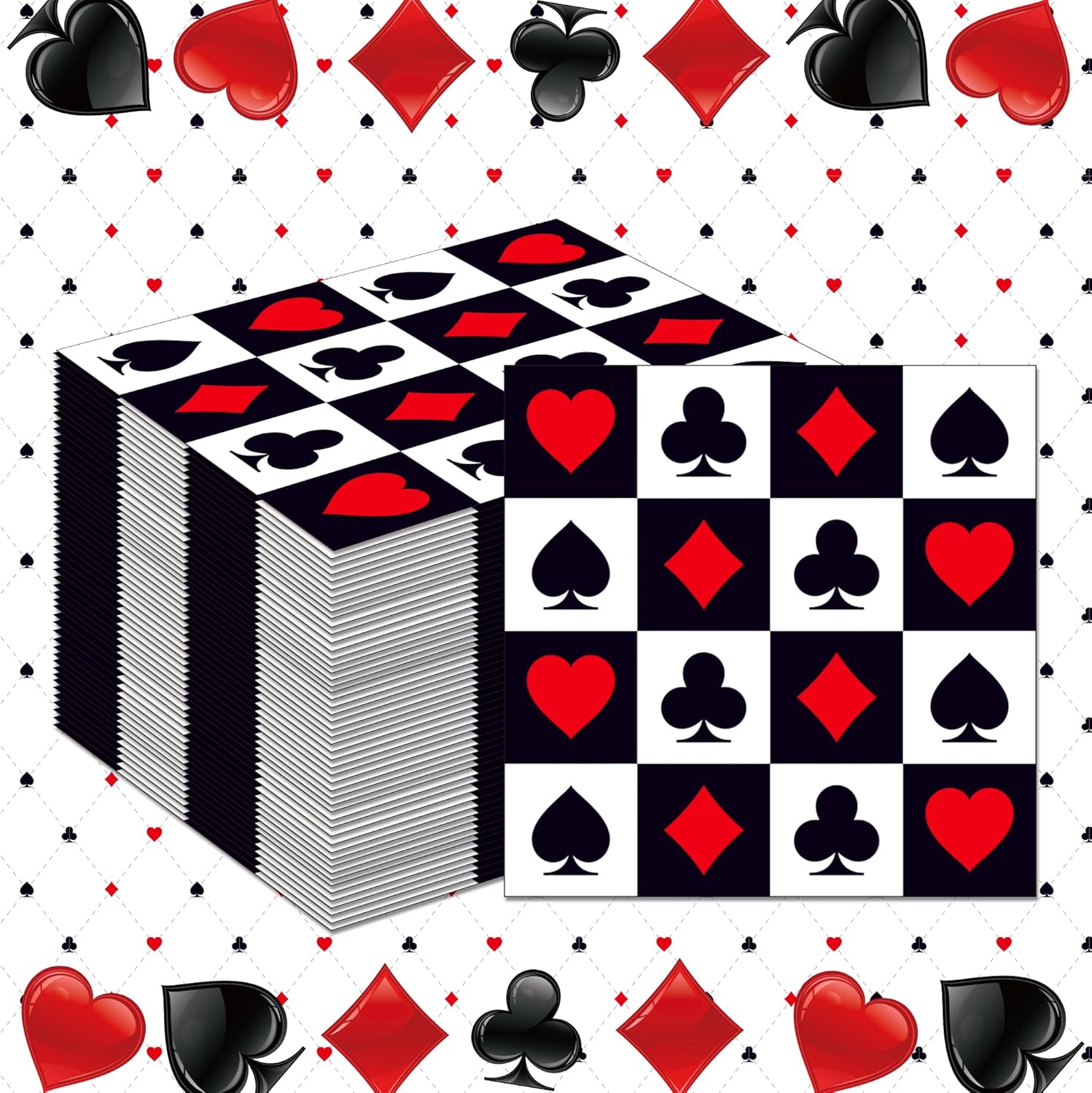 Serviettes de Poker à thème de - Party Games Night avis et prix