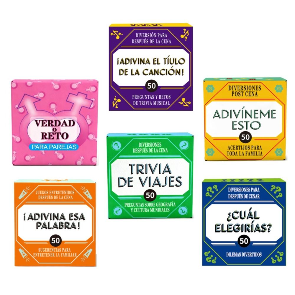 Cartes de jeu espagnoles amusa - Party Games Name avis et prix